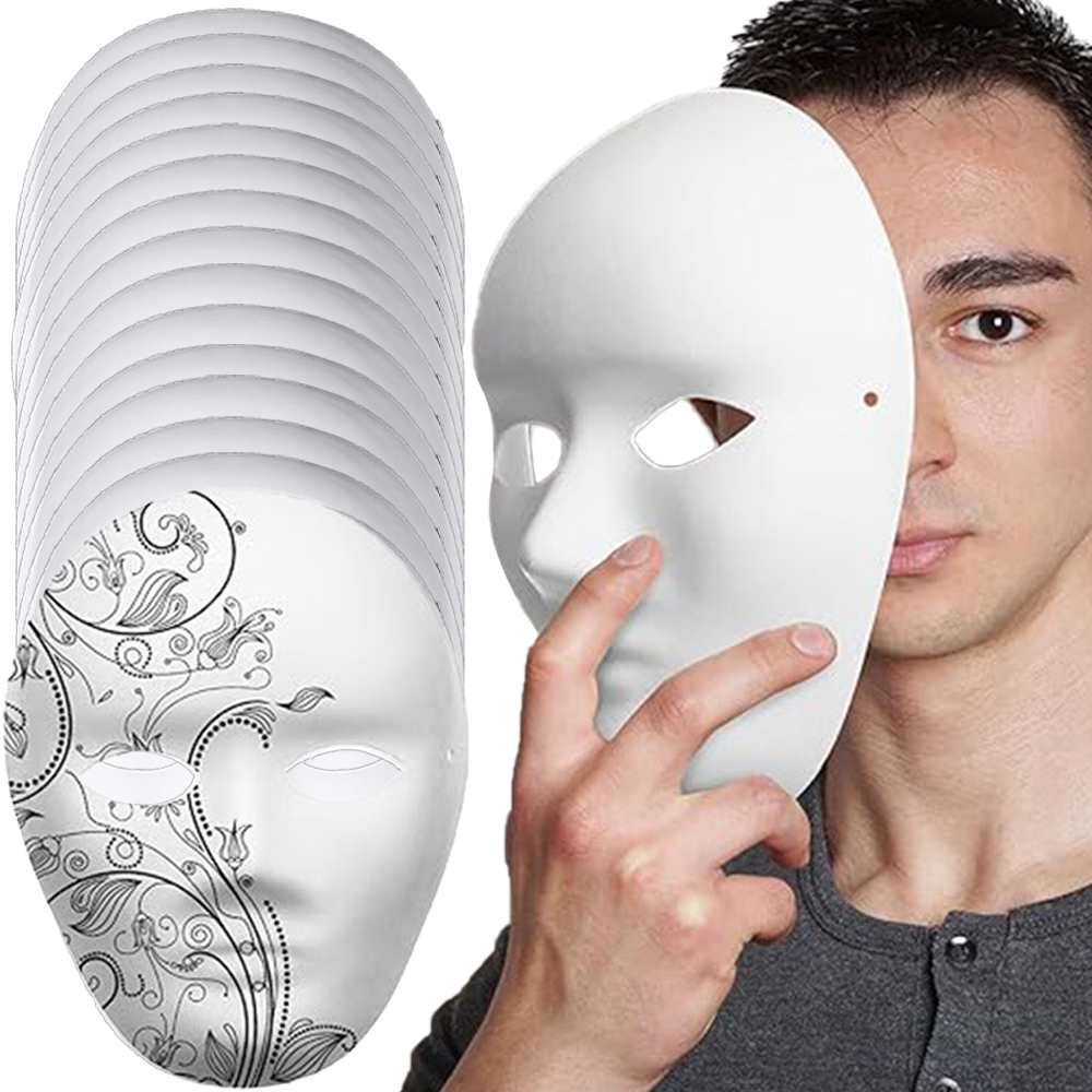 Respirator Half Face - 1/10 Stuks DIY Volgelaatsmaskers Papier Leeg