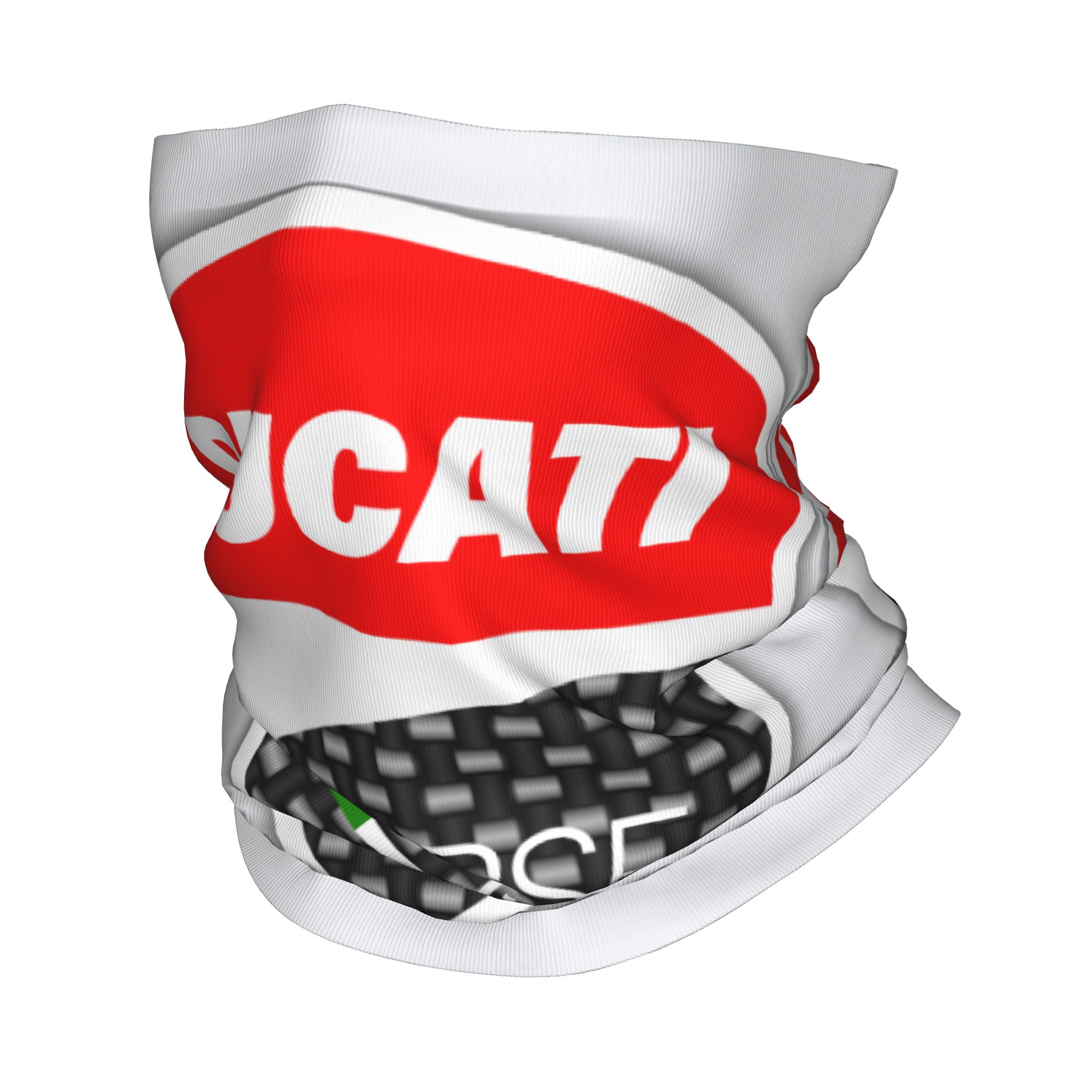 Neck Gaiter Face Cover - Custom Racing Sport Ducati's Bandana Neck