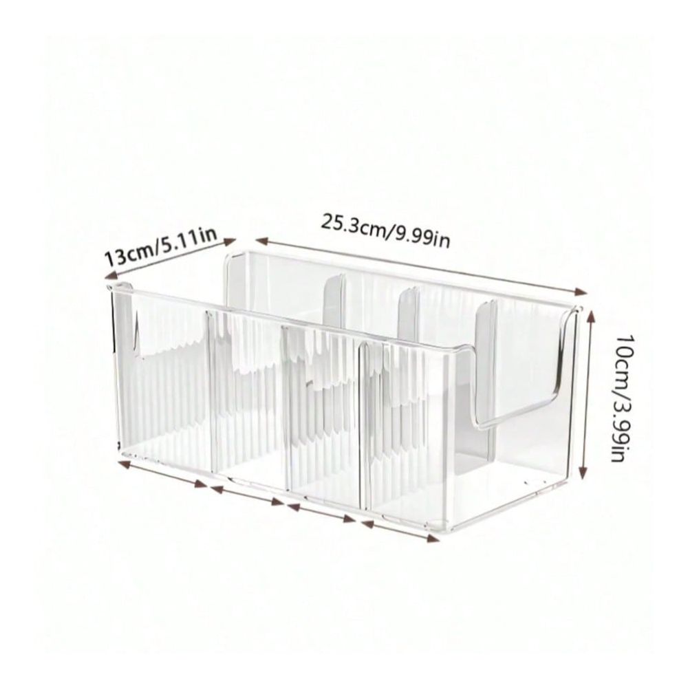 1 stuks grote transparante pil - Face Mask Storage Box recensie en prijs