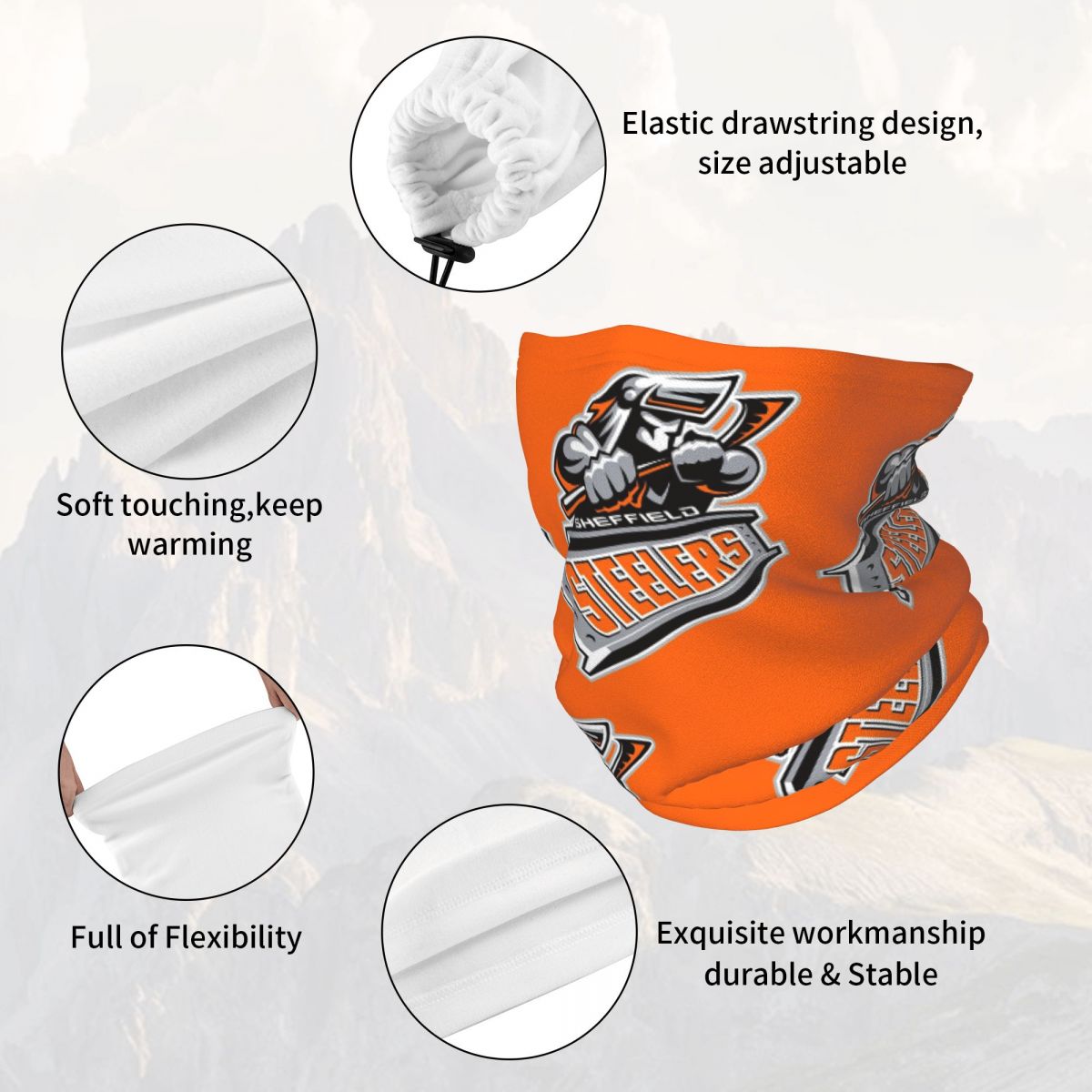 Sheffield Steelers Bandana Nek - Neck Gaiter Face Cover recensie en prijs