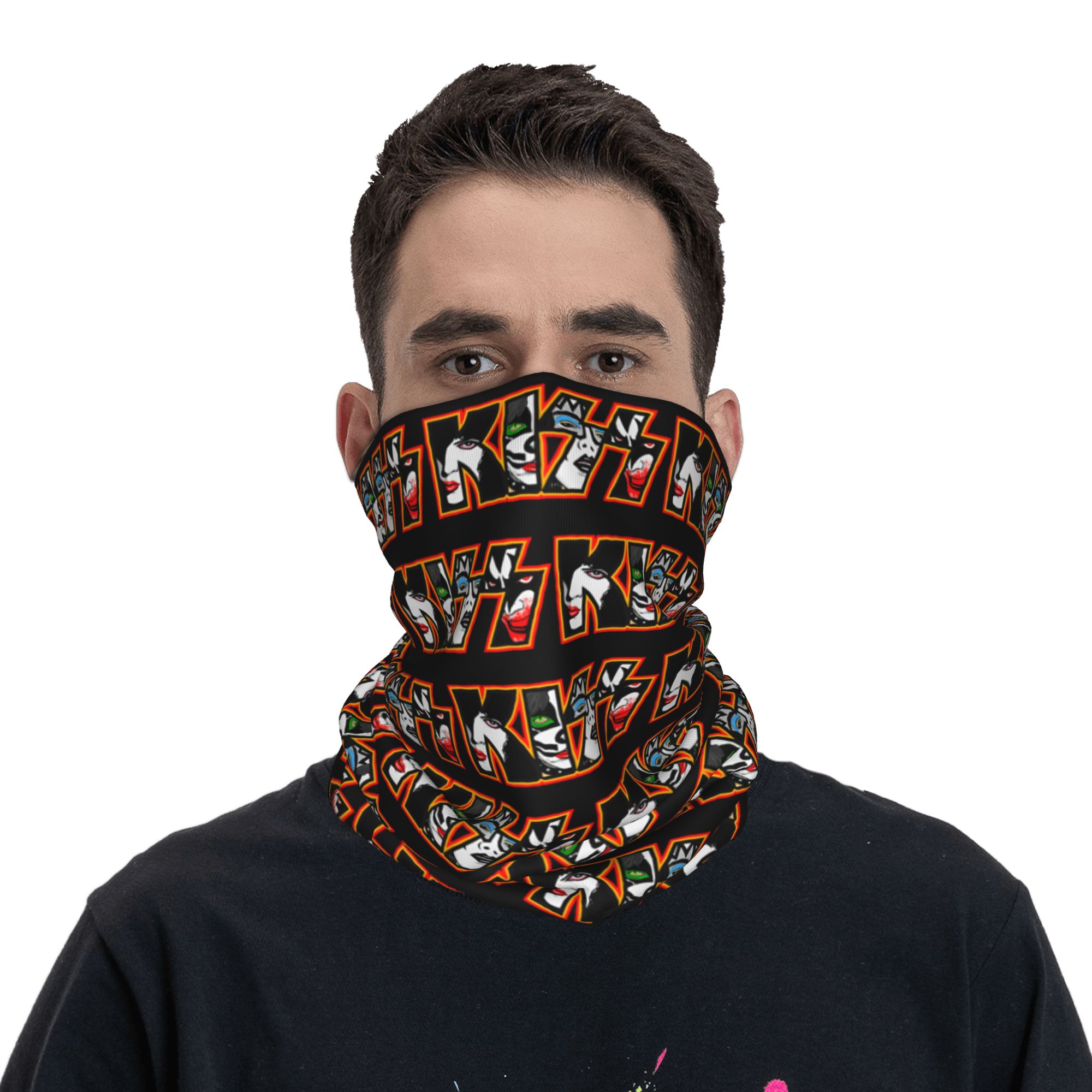 Aangepaste Heavy Metal Rock K- - Neck Gaiter Face Cover recensie en prijs