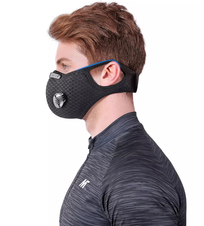 Fietsmasker, sportief, wasbaar - Anti Pollution Mask recensie en prijs