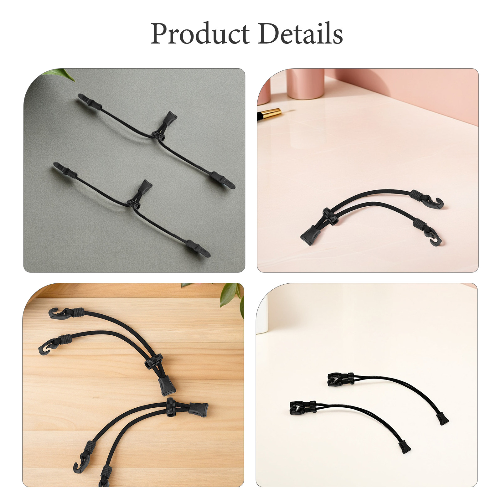 6 stuks maskerhouder met antis - Mask Ear Saver Strap recensie en prijs