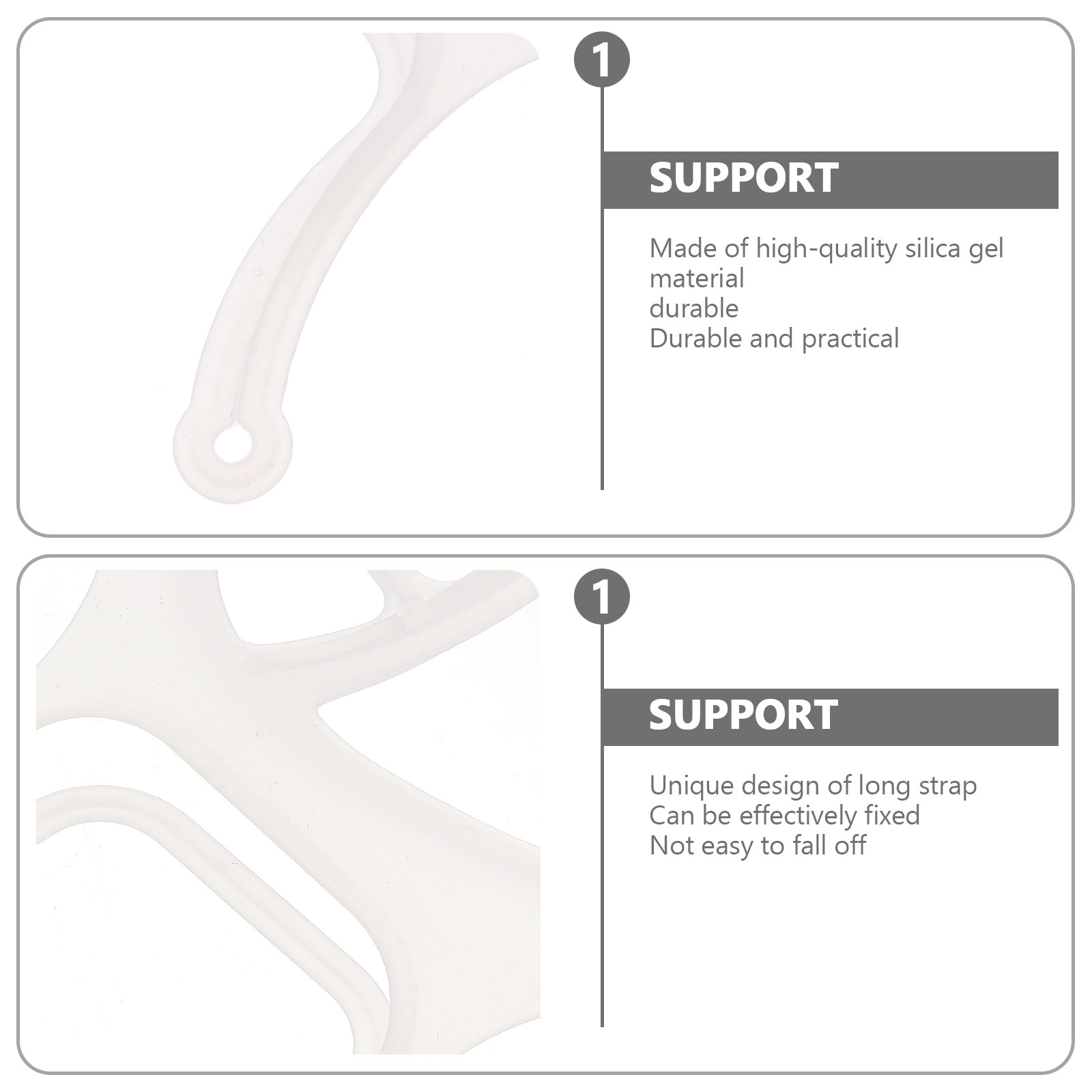 5 stuks siliconen maskerhouder - Silicone Mask Bracket recensie en prijs
