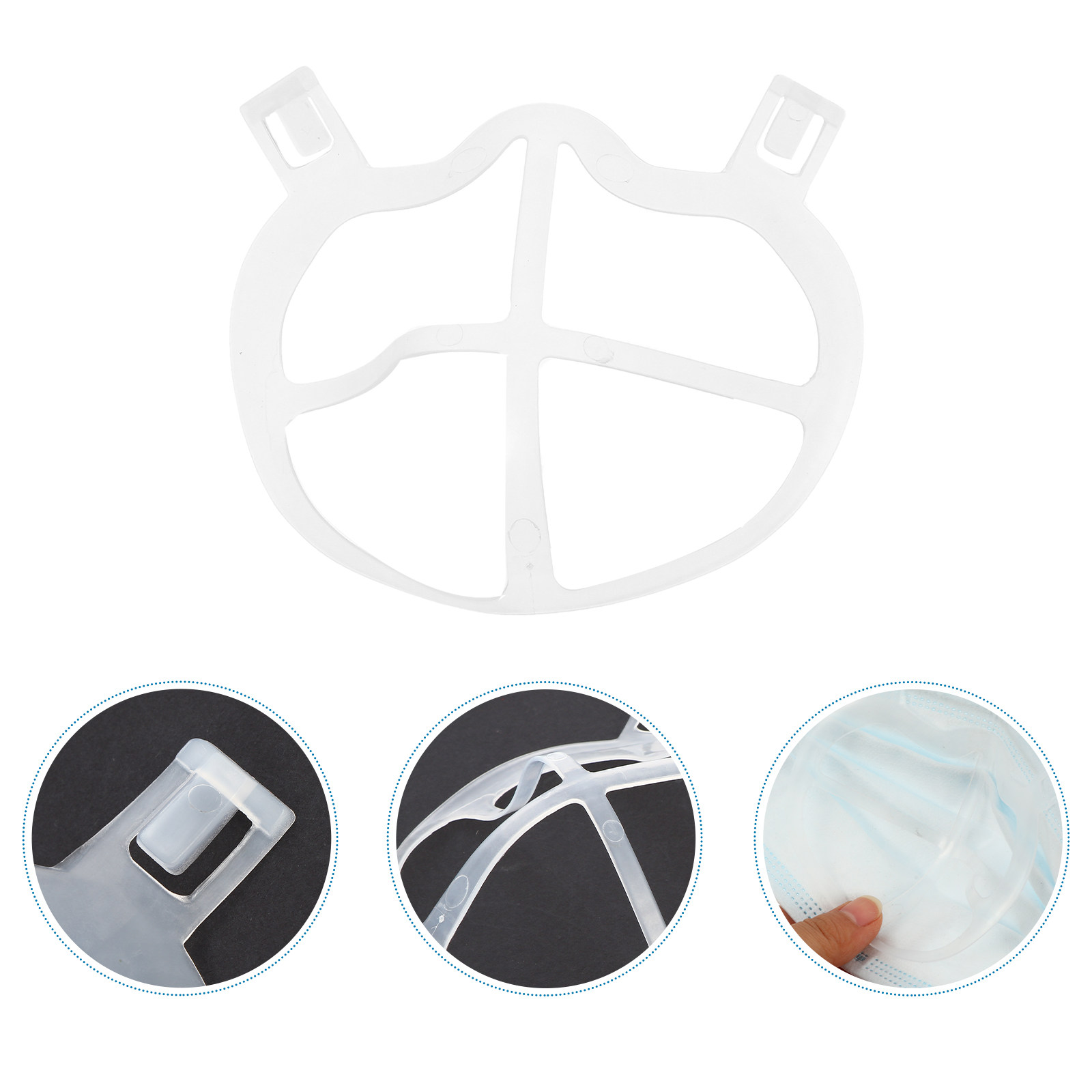 10 stuks ultradunne, ademende  - Silicone Mask Bracket recensie en prijs